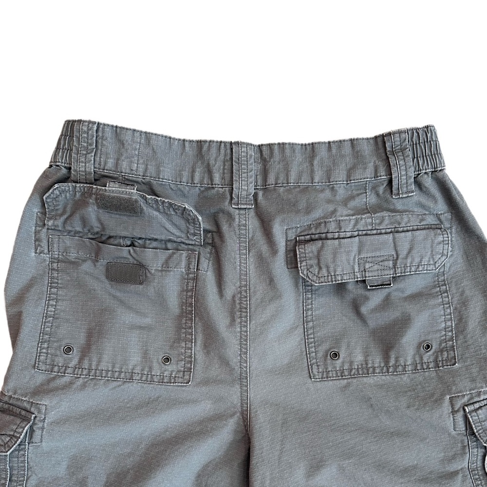 REDHEAD ~ Men’s Straight Leg Gray Cargo Utility Pants w/Zipper Fly size 33 x 32 - Picture 3 of 8